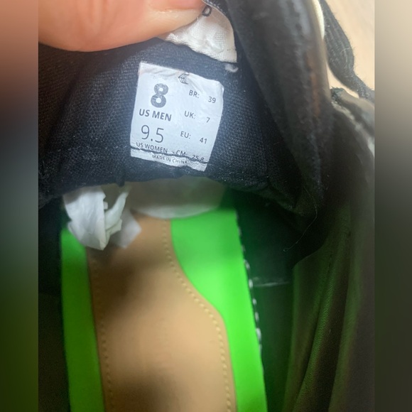 NWT Cariuma OCA Black Premium Leather Sneaker Size 9.5 Women’s - Picture 9 of 12